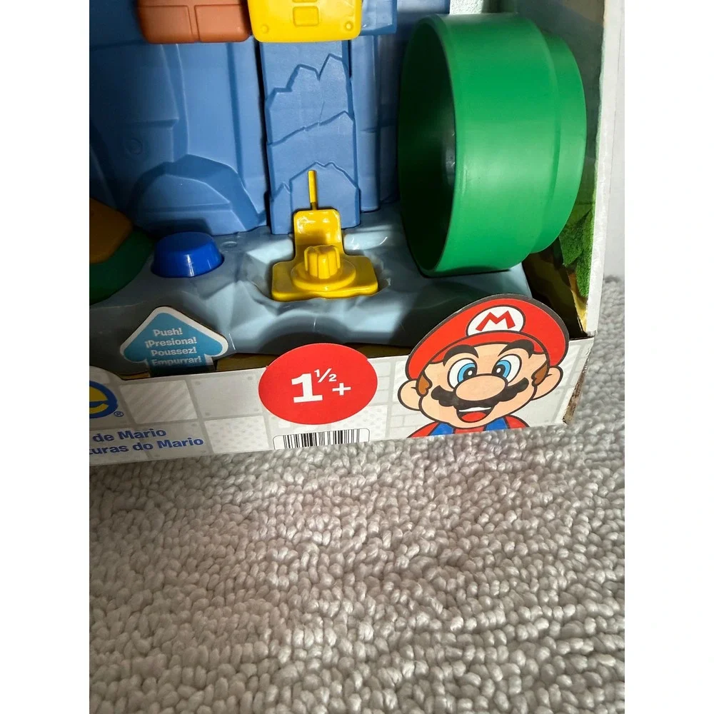 Fisher-Price Little People Super Mario Adventure Playset &‎ Figure Pack Bundle